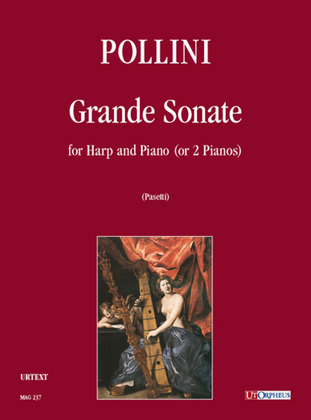 Book cover for Grande Sonate for Harp and Piano (or 2 Pianos)