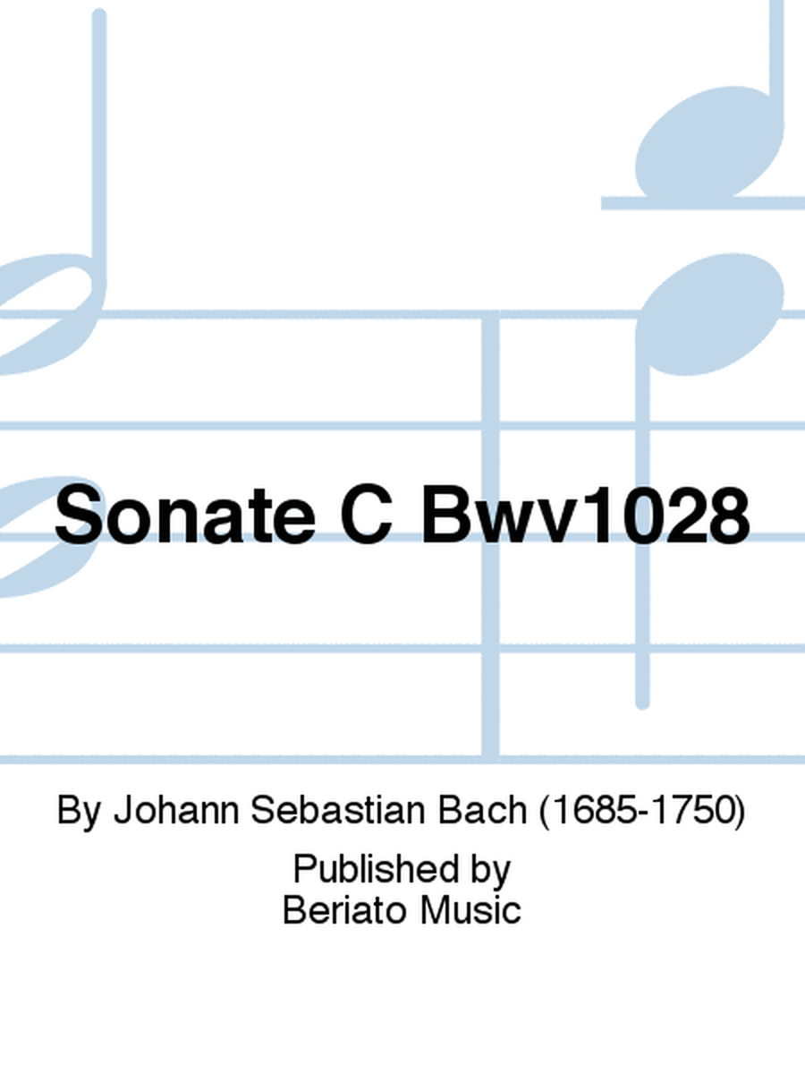 Sonate C Bwv1028