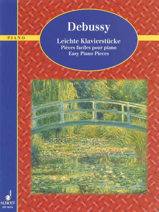 Book cover for Debussy - Easy Piano Pieces