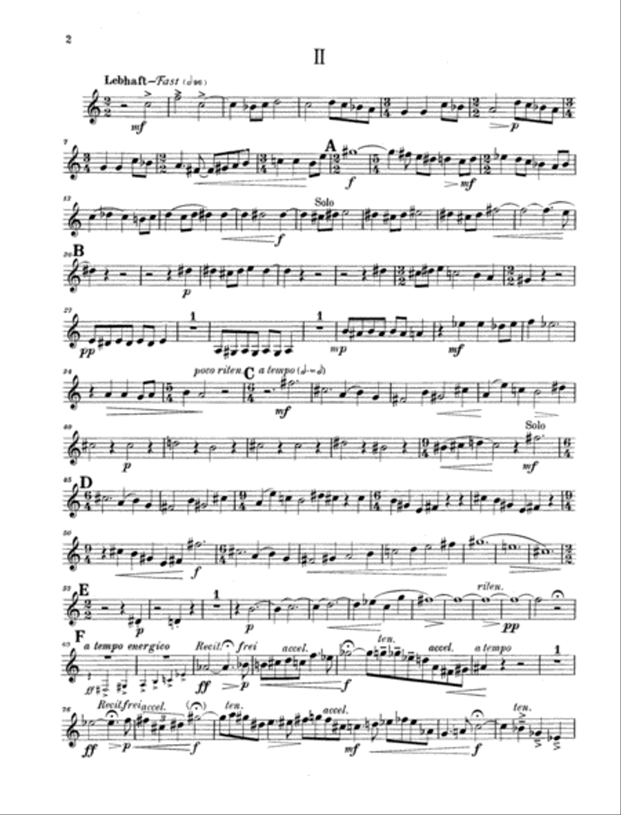 Sonata French Horn Quartet scores gallery preview page 2