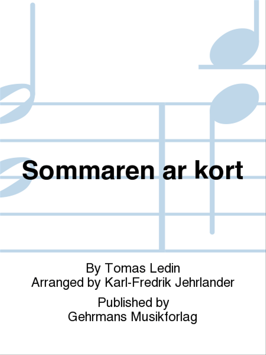 Sommaren ar kort 4-Part scores gallery preview page 1