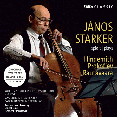 Janos Starker plays Hindemith, Prokofiev & Rautavaara
