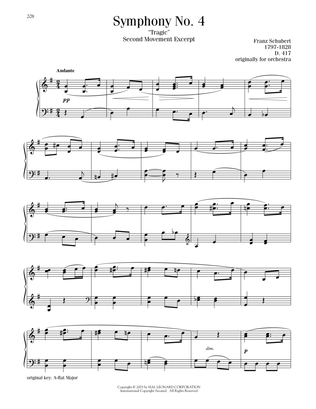 Symphony No. 4 ("Tragic") In C Minor, 2nd Movement