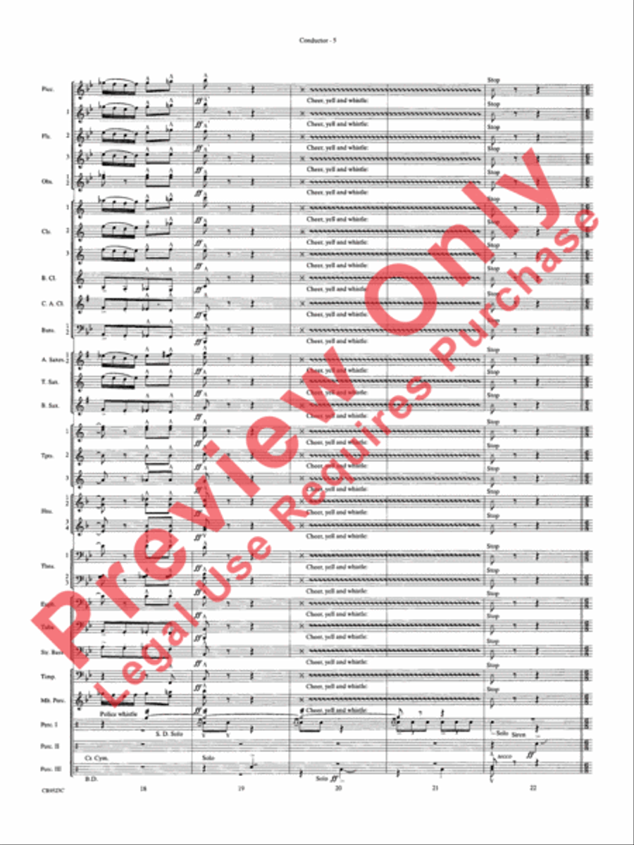 The Wizard of Oz The Wizard of Oz Concert Band scores gallery preview page 8