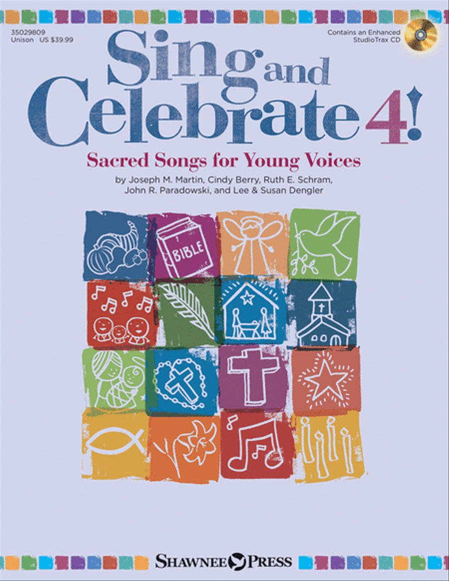 Sing and Celebrate 4! Sacred Songs for Young Voices Unison Choir scores gallery preview page 1