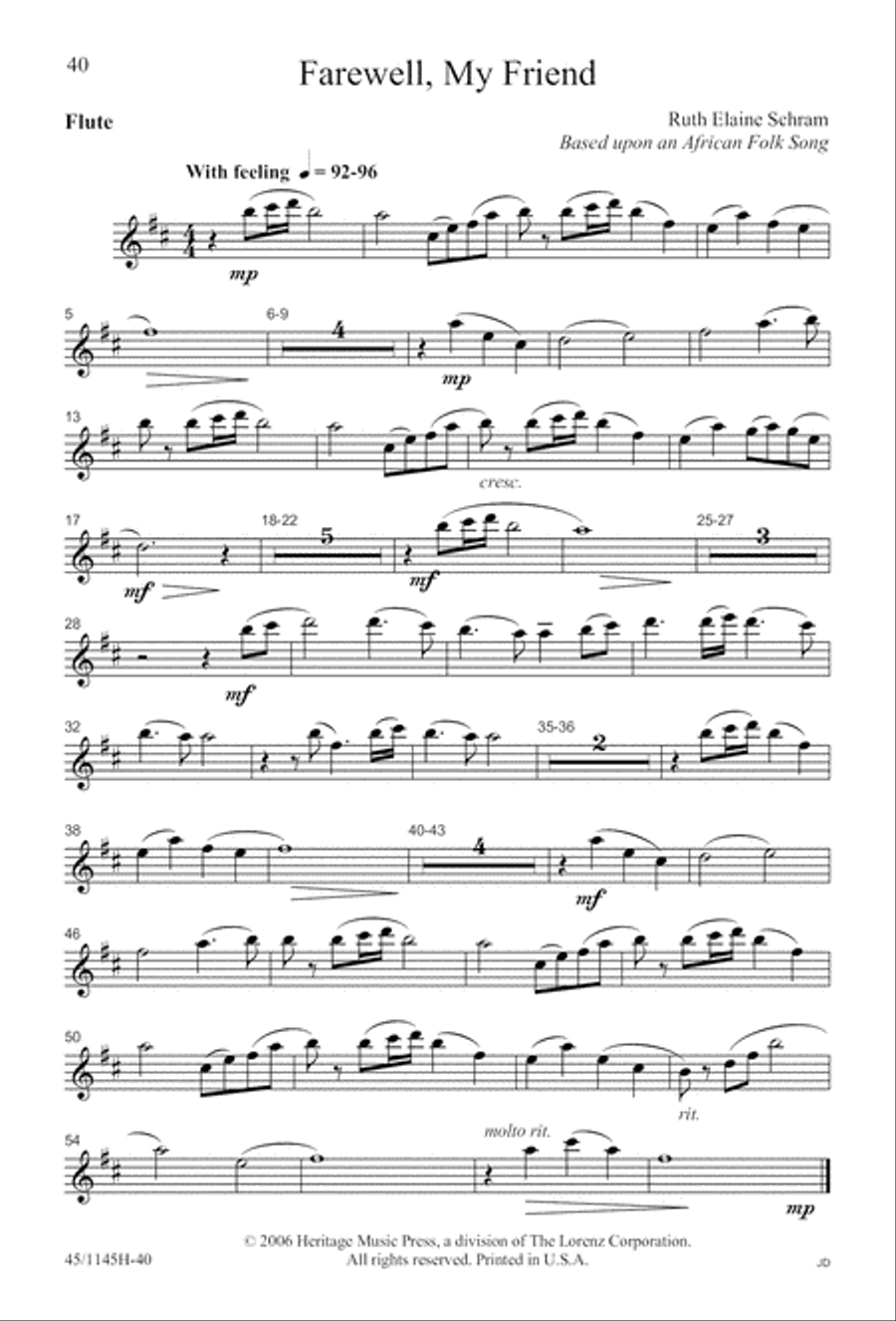 We Sing the World Around 2-Part scores gallery preview page 41