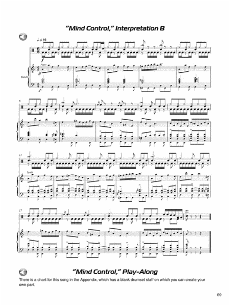 Progressive Rock Drumming Drums scores gallery preview page 5