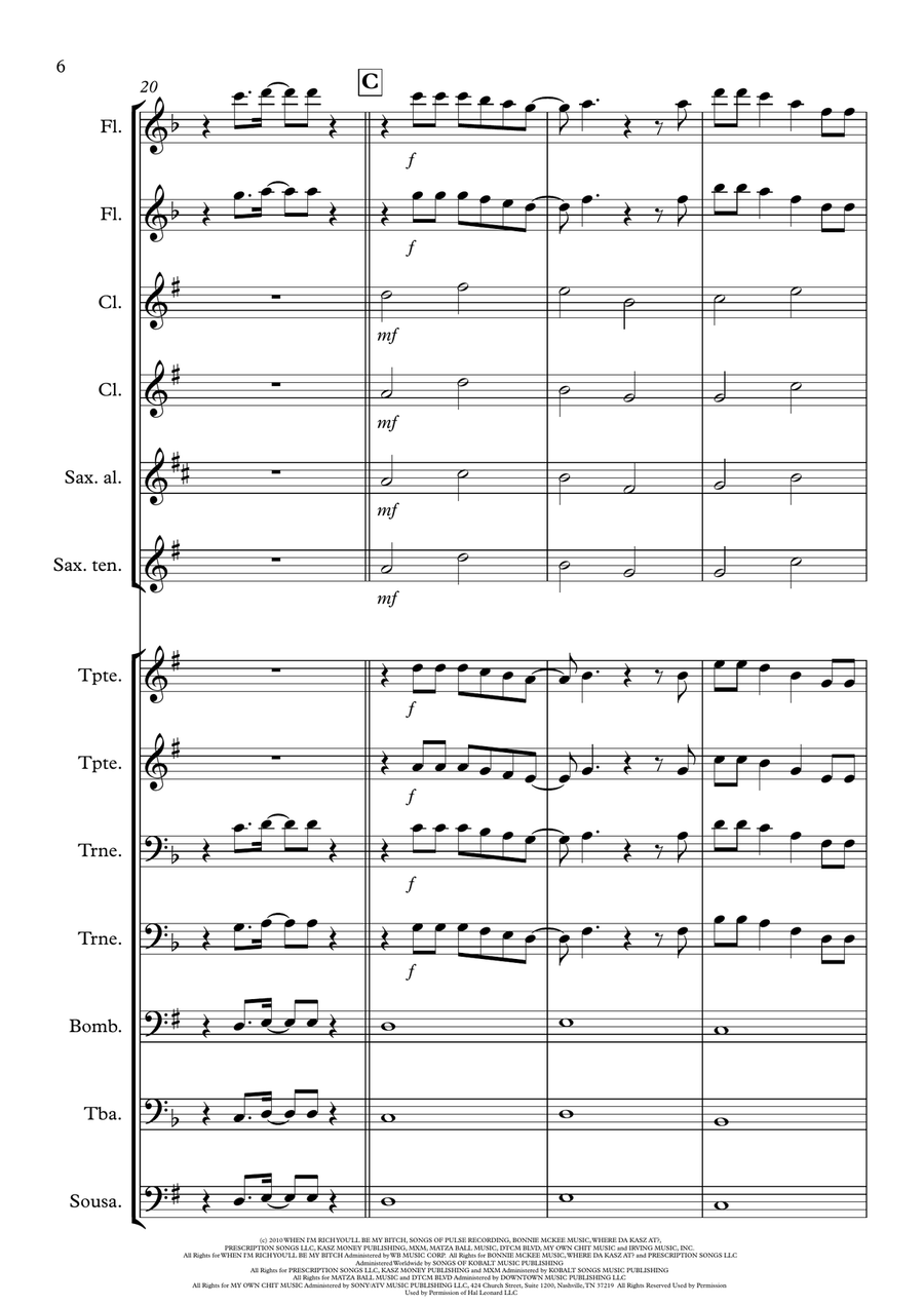 California Gurls California Gurls Small Ensemble scores gallery preview page 6