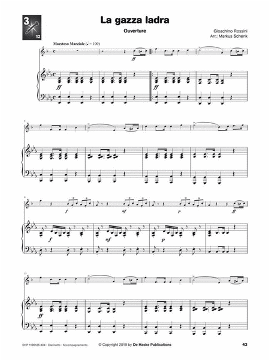 Ascolta, leggi & suona - Incontra l'opera Clarinet Solo scores gallery preview page 5