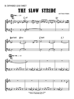The Slow Stride (Bb Expanded Lead Sheet)