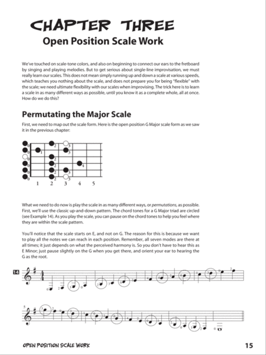Jazz Guitar for Classical Cats Acoustic Guitar scores gallery preview page 4