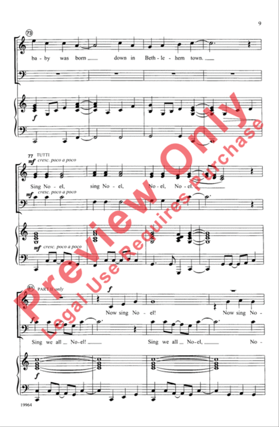 African Noel African Noel 3-Part scores gallery preview page 9