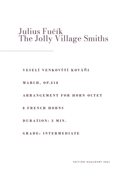 The Jolly Village Smiths image number null