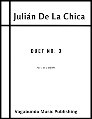 De La Chica: Duet No. 3