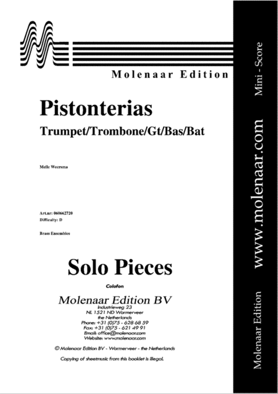 Pistonterias Brass Ensemble scores gallery preview page 2