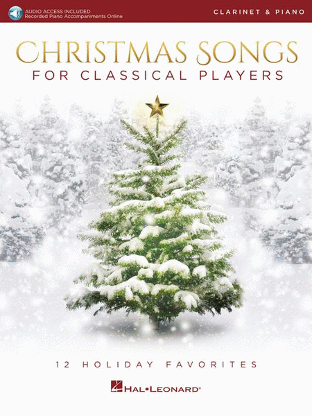 Christmas Songs for Classical Players – Clarinet and Piano