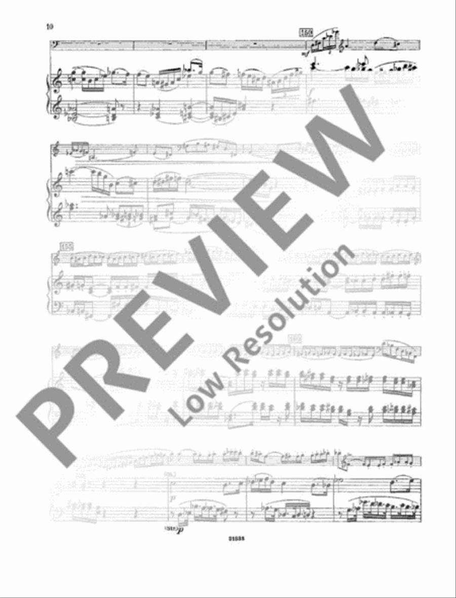 Cello Concerto Piano scores gallery preview page 12