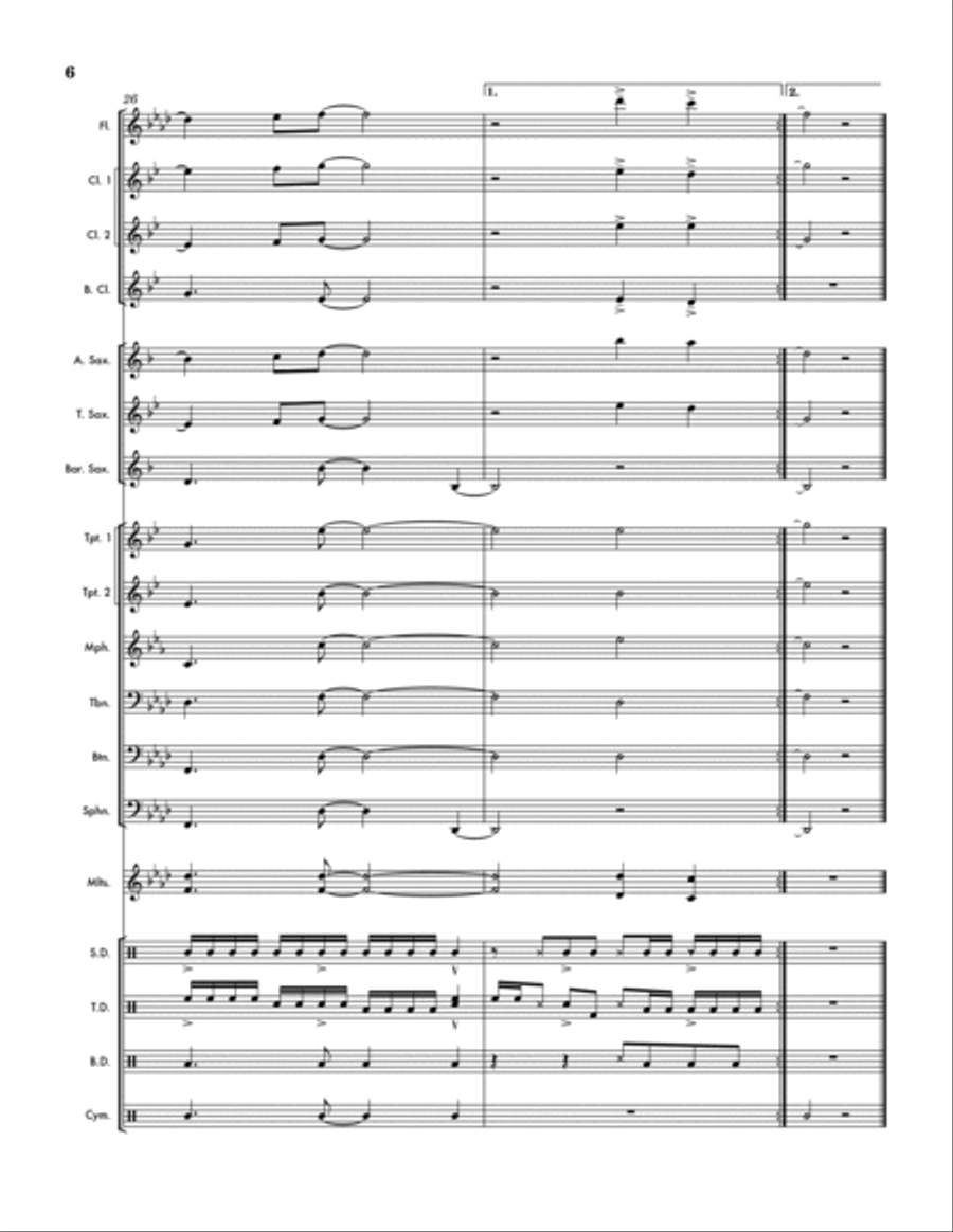 I'm Just Ken Marching Band scores gallery preview page 6