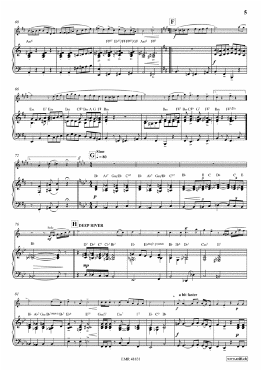 Fascinatin' Gospels Cornet scores gallery preview page 6