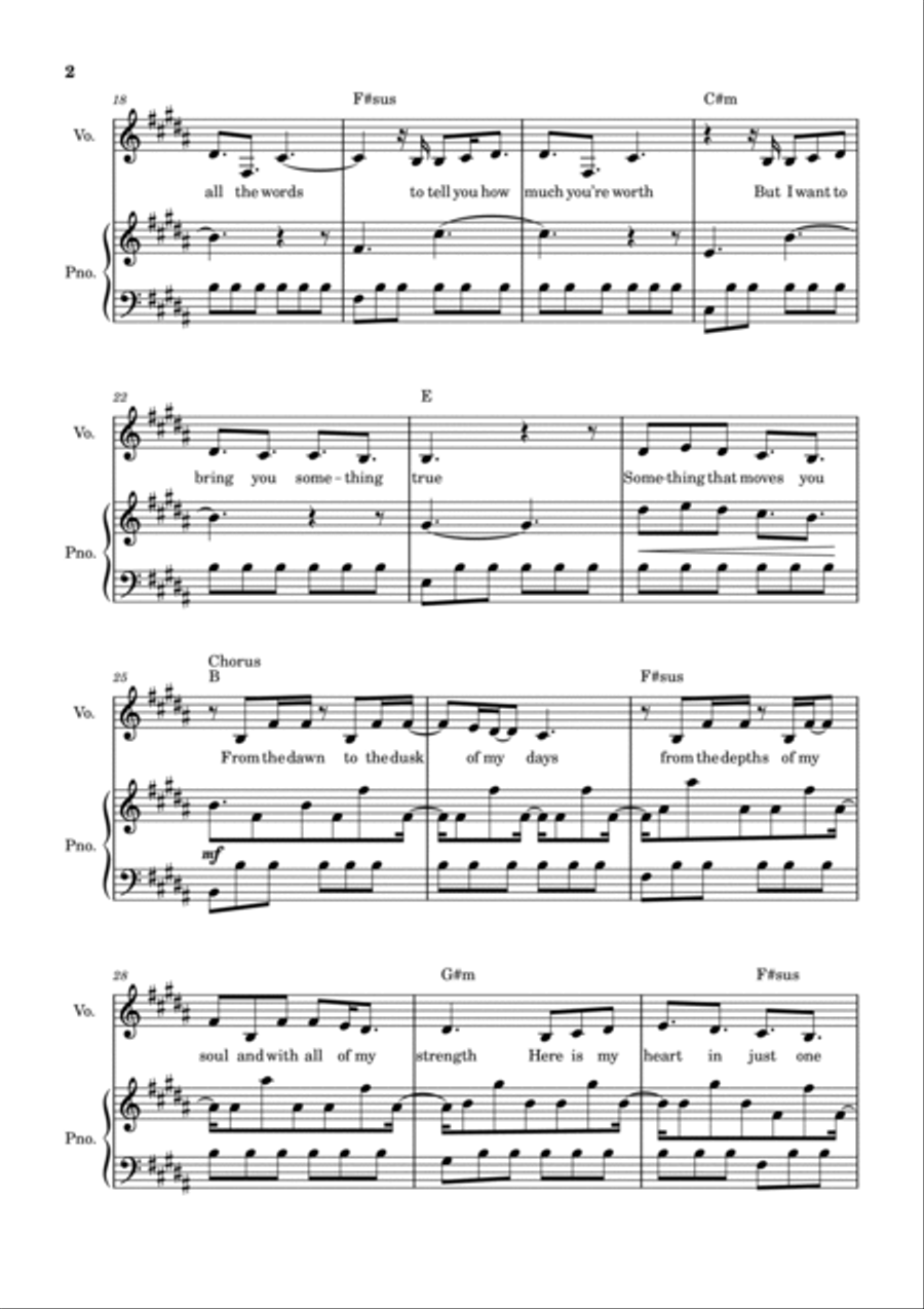 Nothing New Voice scores gallery preview page 2