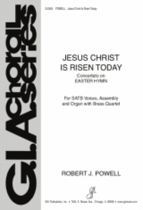 Book cover for Jesus Christ Is Risen Today - Instrument edition