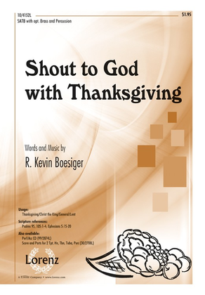Book cover for Shout to God with Thanksgiving