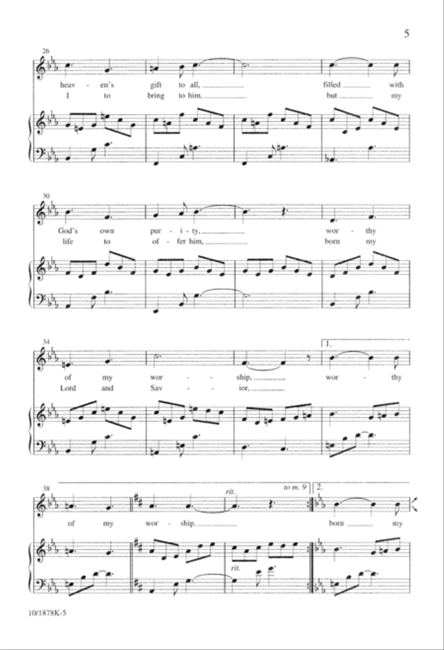 Child So Lovely 2-Part scores gallery preview page 5