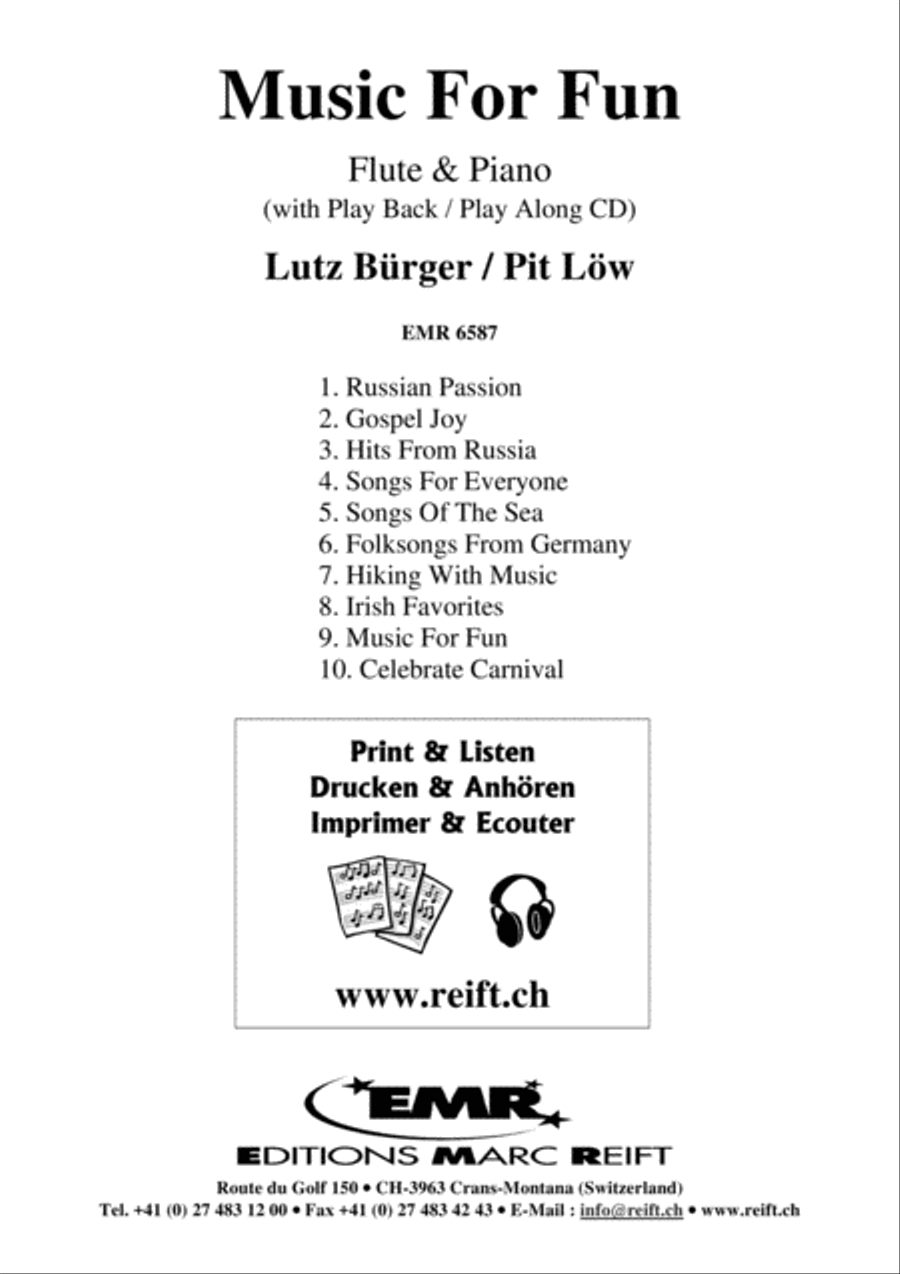 Music for Fun Music for Fun Flute Solo scores gallery preview page 2