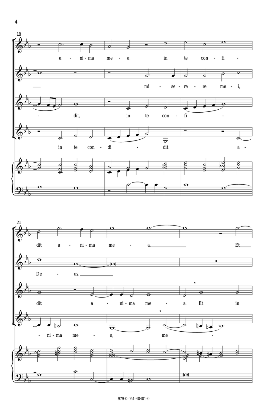 Miserere Mei Deus 2-Part scores gallery preview page 4