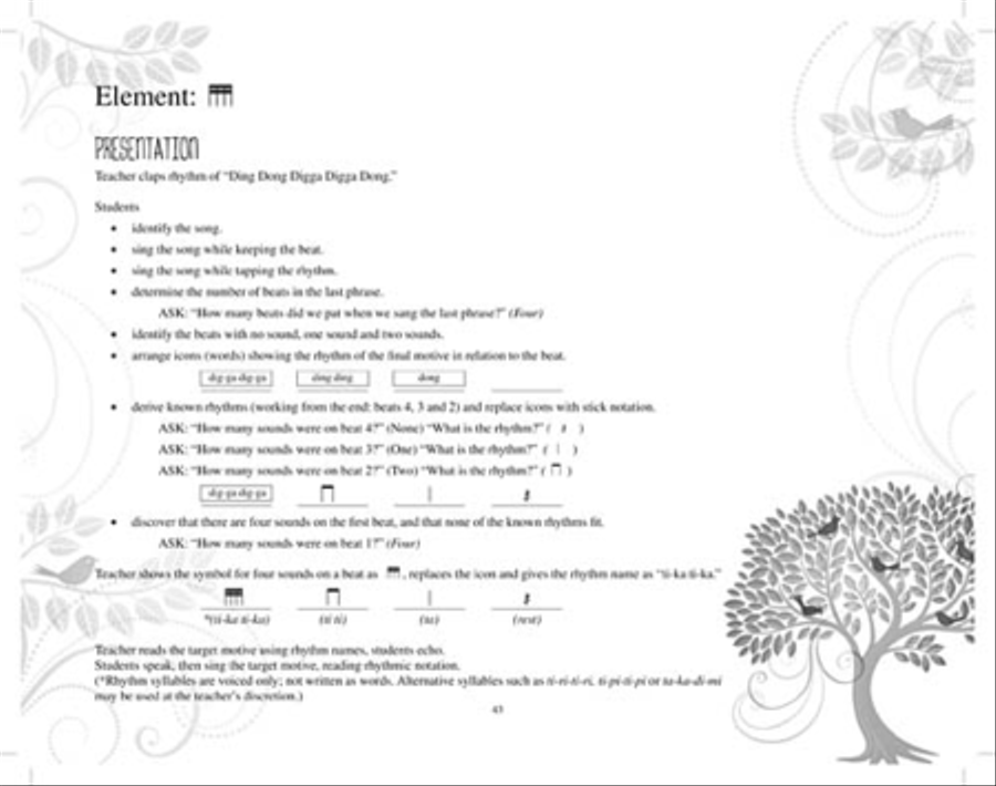First We Sing! Teaching Strategies Choir scores gallery preview page 8