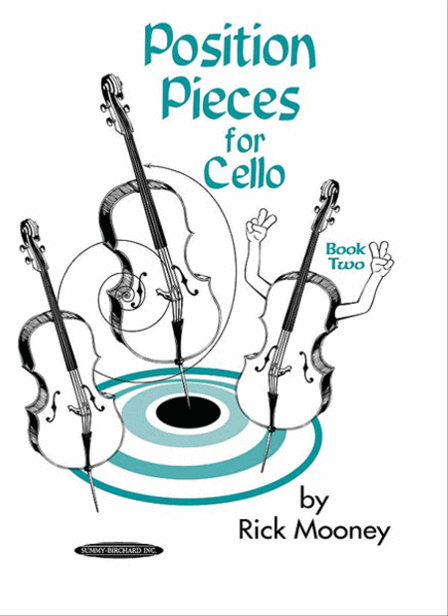 Position Pieces for Cello, Book 2 Cello scores gallery preview page 1