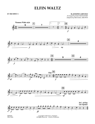 Elfin Waltz - Bb Trumpet 1