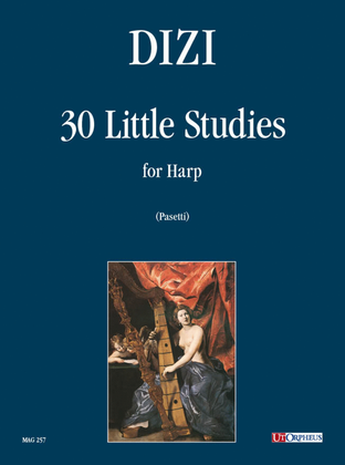 Book cover for 30 Little Studies for Harp