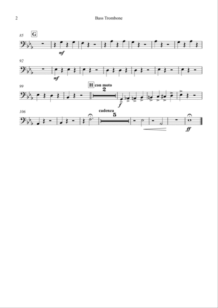 Grand Old Dukes - Cornet Trio Brass Trio scores gallery preview page 6