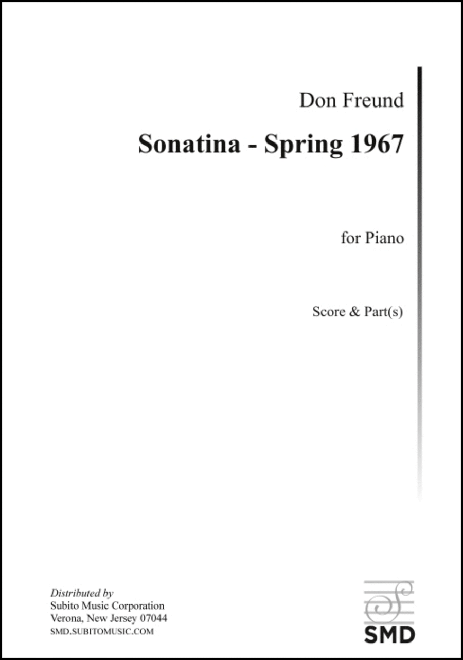 Sonatina - Spring 1967