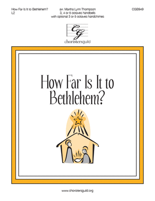 Book cover for How Far Is it to Bethlehem?