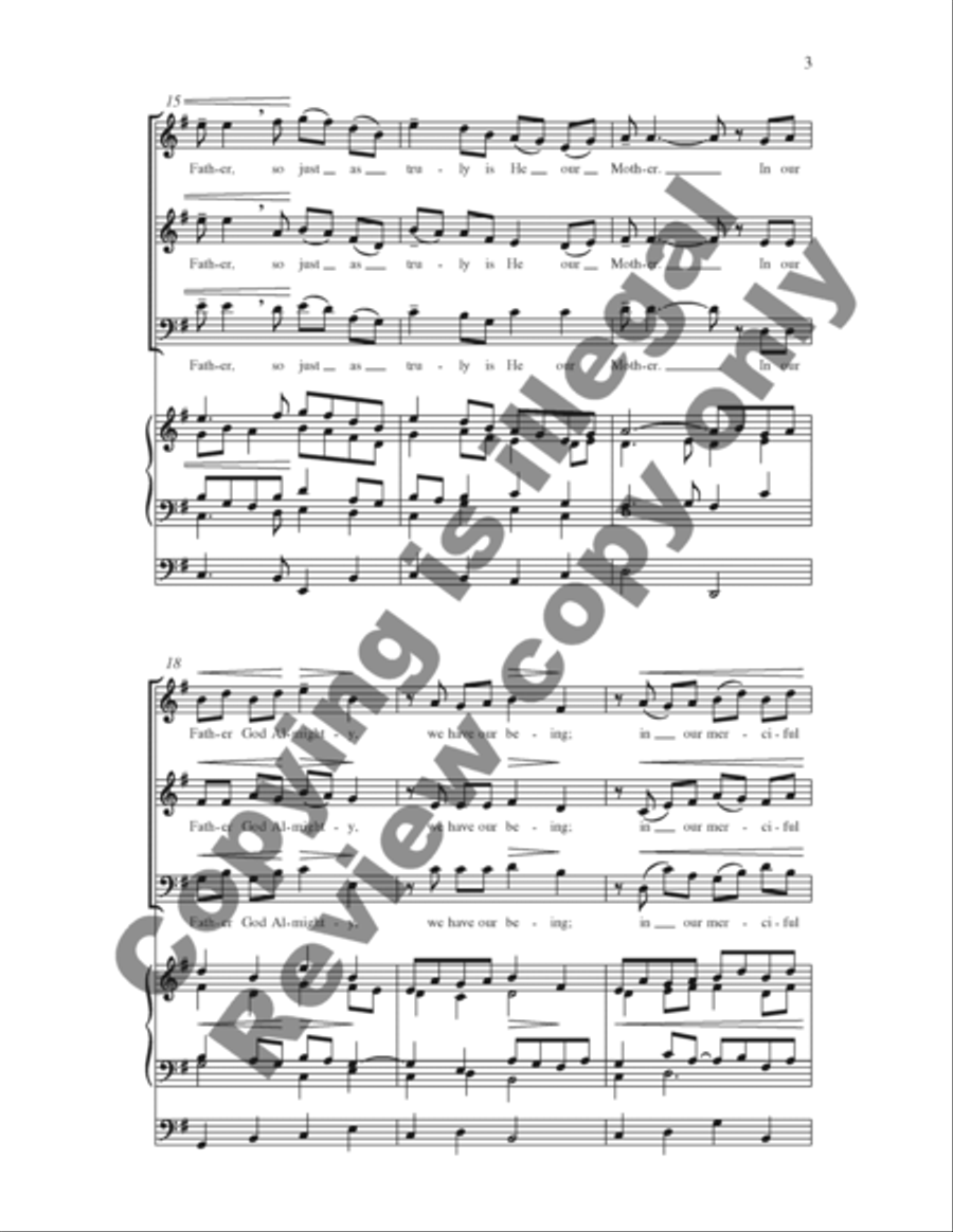 As Truly as God is our Father 3-Part scores gallery preview page 15