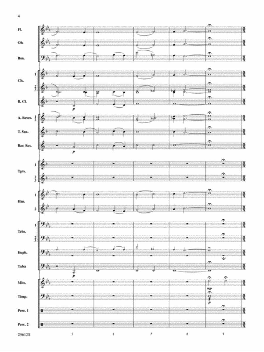 Communion Concert Band scores gallery preview page 3
