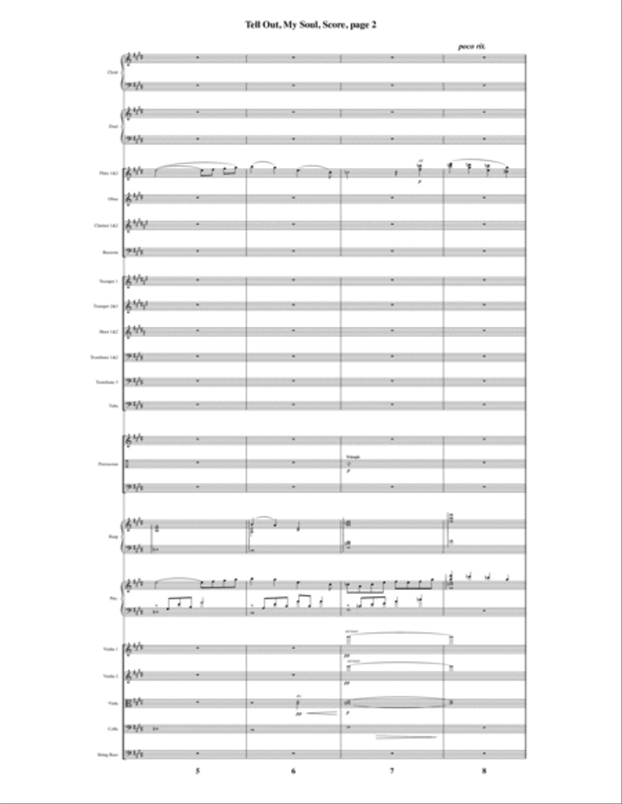 Tell Out, My Soul Tell Out, My Soul Choir scores gallery preview page 3