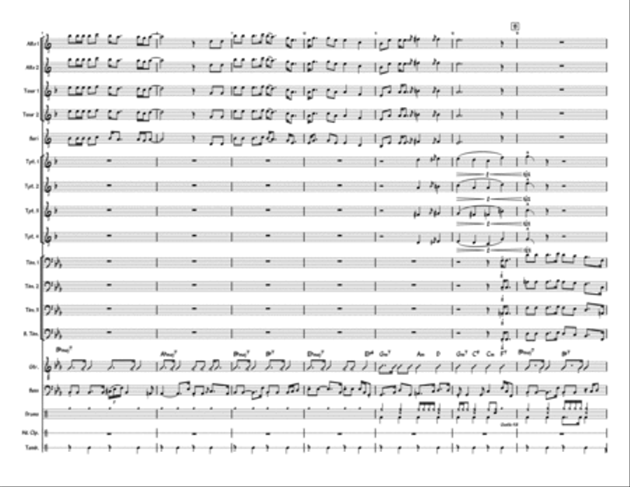As Jazz Ensemble scores gallery preview page 3