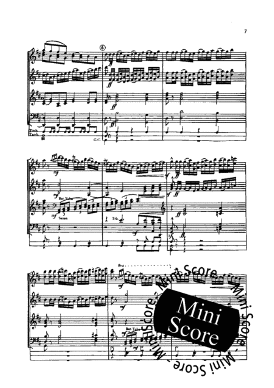 Ouverture Solennelle Concert Band scores gallery preview page 9