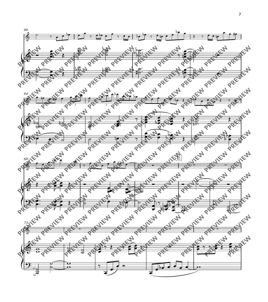 Children at Play Flute scores gallery preview page 7
