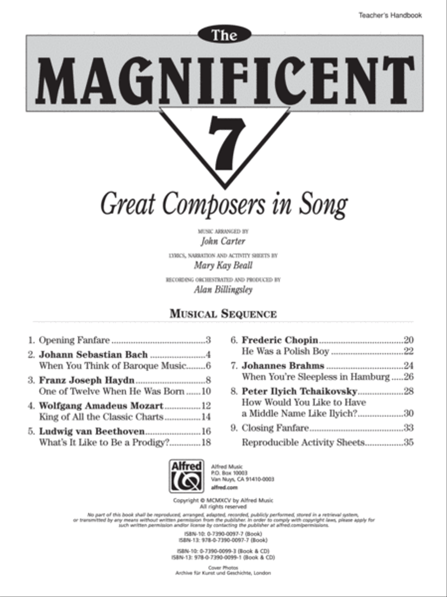 The Magnificent Seven - Teacher's Handbook Choir scores gallery preview page 2