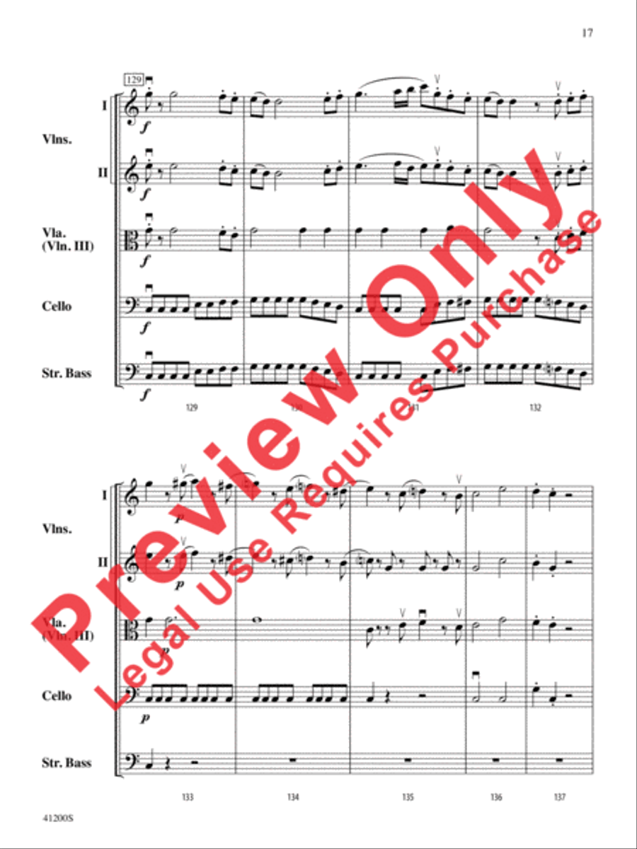 Allegro Molto String Orchestra scores gallery preview page 18