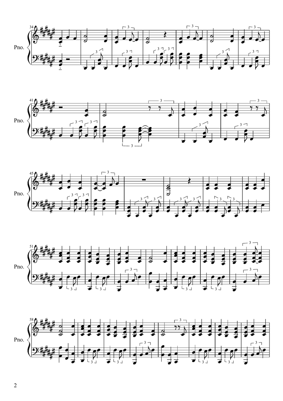 Swing Life Away Swing Life Away Piano Solo scores gallery preview page 2