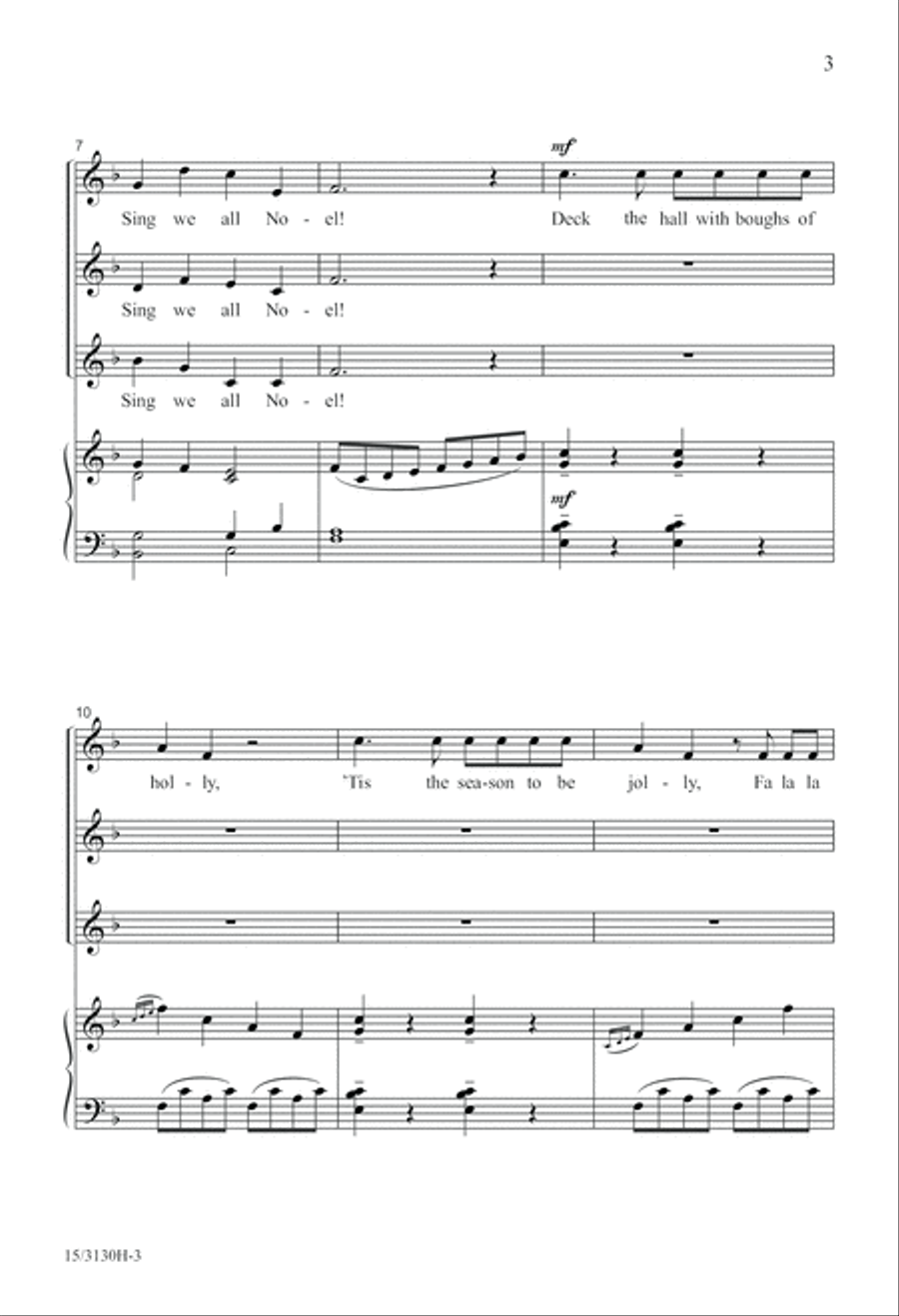 Wolfgang's Christmas Canon SSA scores gallery preview page 3