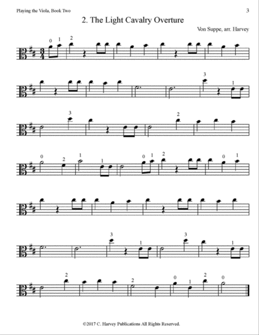 Playing the Viola Book Two: Expanded Edition Viola scores gallery preview page 3