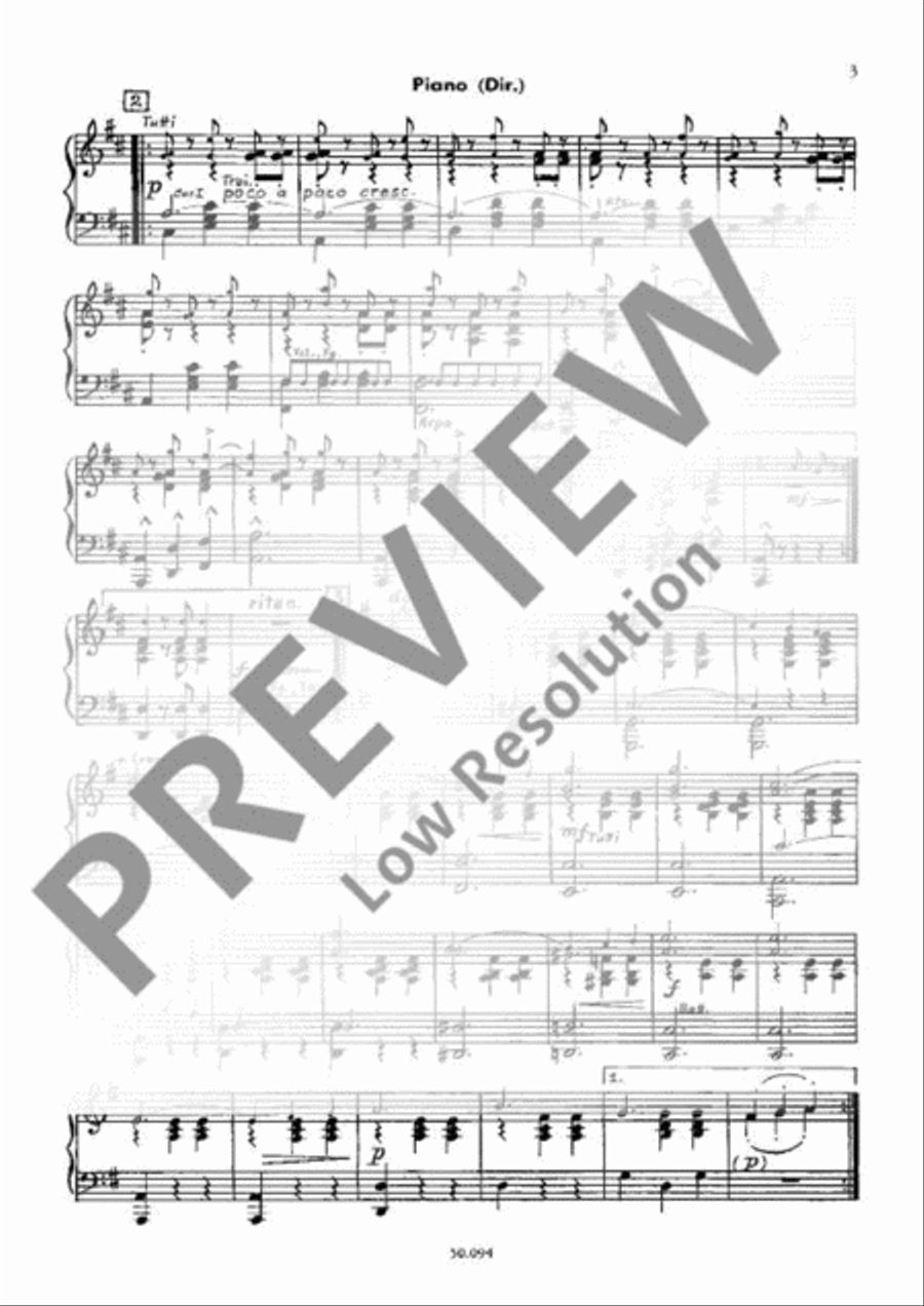 Stars of Heaven Orchestra scores gallery preview page 4