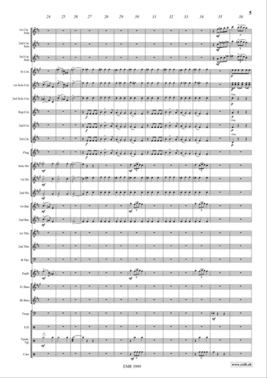 Intermedio Intermedio Brass Band scores gallery preview page 6