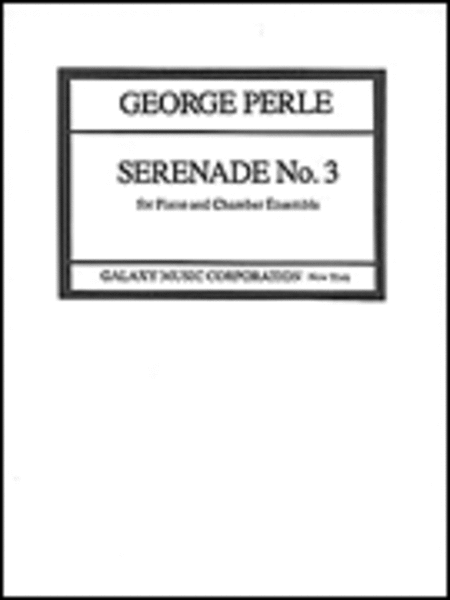 Serenade No.3 (score)